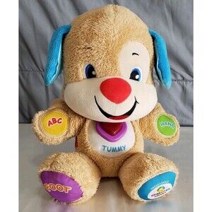 Fisher Price Smart Stages Laugh & Learn Puppy Plush Musical/Talk ABC’s Nice.....